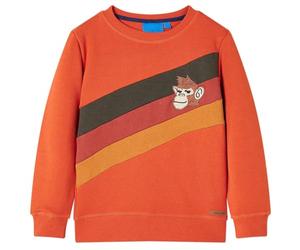 vidaXL Sweatshirt pour Enfants Orange 116
