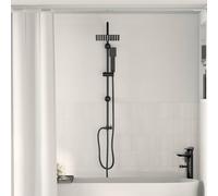 vidaXL Système de Douche Noir 45 x 20 x 96 cm Laiton, Sus201 et ABS