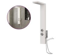 Panneau de douche - VIDAXL - Mitigeur thermostatique - Aluminium - Chromé - Douchette incluse