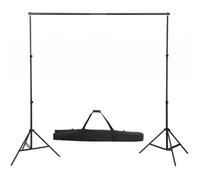 vidaXL Système de toile de fond télescopique 155-300 cm
