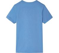 vidaXL T-shirt à manches courtes pour enfants bleu moyen 104