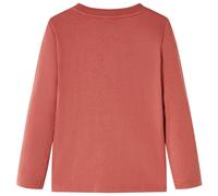 vidaXL T-shirt manches longues enfant henné 116