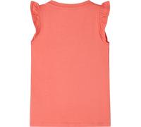 vidaXL T-shirt pour enfants avec manches à volants rose corail 92