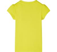 vidaXL T-shirt pour enfants avec manches papillon jaune vif 92