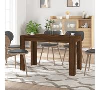 vidaXL Table à Manger, Table de Comptoir, Table de Bistrot, Meuble à Dîner Cuisine Maison Intérieur, Moderne, Chêne Marron 838191