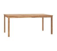 Vidaxl Table À Dîner De Jardin 180x90x77 Cm Bois De Teck Solide