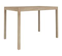 vidaXL Table à Manger 110x70x75 cm Bois d'acacia Solide, Table de Salle à Manger, Table de comptoir, Table de Bistro, Table de Cuisine