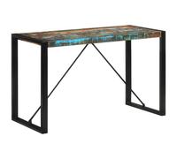 Vidaxl Table À Manger 120x55x76 Cm Bois Massif De Récupération Marron