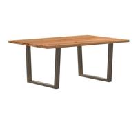 Vidaxl Table À Manger 180x120x74 Cm Bois De Chêne Massif Rectangulaire