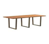vidaXL Table à Manger 280x120x74 cm Bois de chêne Massif rectangulaire, Table de Cuisine, Table de Restaurant, Bureau, Table à dîner, Meuble à Manger