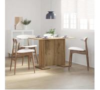 vidaXL Table à manger chêne artisanal 110 x 60 x 75 cm bois ingénierie, table à manger en bois, table de salle à manger, 855809