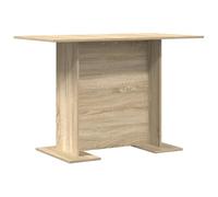 Table À Manger Vidaxl Chêne Sonoma 110x60x75 Cm Bois D'ingénierie