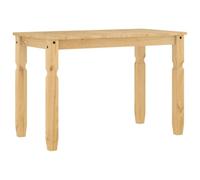 vidaXL Table à manger Corona – bois massif de pin 112x60x75 cm