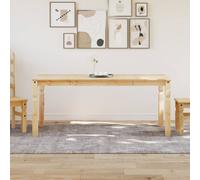Vidaxl Table À Manger Corona 180x90x75 Cm Bois Massif De Pin Marron