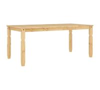 vidaXL Table à manger Corona 180x90x75 cm Bois massif de pin