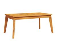 Table À Manger De Jardin 100x55x45 Cm En Bois D'acacia Massif Pour Terrassee, Et