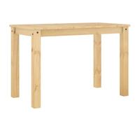 vidaXL Table à manger Panama 112x60x75 cm bois massif de pin