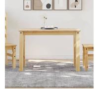 Vidaxl Table À Manger Panama 117x60x75 Cm Bois Massif De Pin Marron