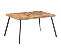 Vidaxl Table À Manger 148x97x76 Cm Bois Massif De Teck Marron
