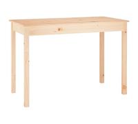vidaXL Table à Manger Table de Comptoir Cuisine Table de Salle à Manger Meuble de Restaurant Intérieur 110x55x75 cm Bois Massif de Pin