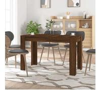 Vidaxl Table À Dîner Chêne Marron 120x60x76 Cm Bois D'ingénierie Marron