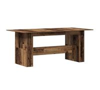 vidaXL Table à manger vieux bois 180x90x76 cm bois d'ingénierie, table, table de dîner, meuble à manger, table de cuisine, 855844