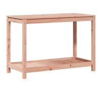 vidaXL Table à plantes avec étagère 108x50x75 cm bois massif douglas
