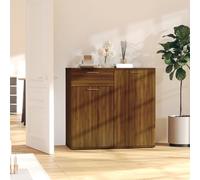 Vidaxl Table À Thé Gris 41,5x41,5x43 Cm Résine Tressée Et Verre Trempé Gris