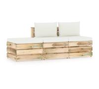 vidaXL Table basse 100 x 50 x 35 cm Bois de manguier massif 247804