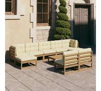 vidaXL Table basse 100x45x33 cm Bois d'acacia massif Marron