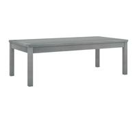 Vidaxl Table Basse 100x50x33 Cm Gris Bois D'acacia Solide Gris