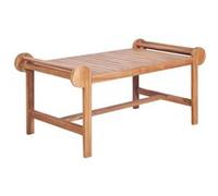 vidaXL Table basse 100x50x45 cm Teck solide Marron G