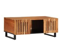 Vidaxl Table Basse 100x55x40 Cm Bois Massif D'acacia Marron