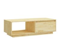 vidaXL Table basse 110x50x33,5 cm bois de pin massif 809882