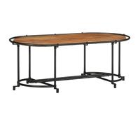 vidaXL Table basse 110x55x40 cm bois massif d'acacia Marron