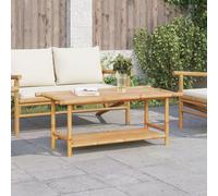 Vidaxl Table Basse 110x55x45 Cm Bambou