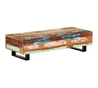 vidaXL Table basse 120x50x30 cm Bois de récupération solide et acier 247912