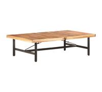 Vidaxl Table Basse 142x90x42 Cm Bois D'acacia Massif Marron