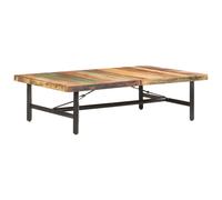 Vidaxl Table Basse 142x90x42 Cm Bois De Récupération Massif Marron