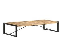 vidaXL Table basse 180x90x40 cm Bois de manguier brut Brun G