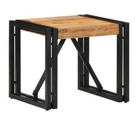vidaXL Table Basse 40x40x35 cm Bois Massif Acacia, Table latérale, Table de Salon, Table d'accent, Bout de canapé, Table Centrale, Table à thé