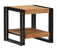 vidaXL Table Basse 40x50x38 cm en Bois d'acacia Massif