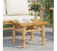 vidaXL Table basse 45x45x35 cm Bambou – Table d'appoint, bout de canapé