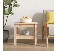 vidaXL Table basse 45x45x40 cm Bois massif de pin 814264
