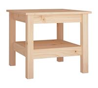 vidaXL Table Basse 45x45x40 cm en Bois de pin Massif