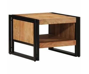 vidaXL Table Basse 50x50x38 cm Bois Massif Acacia