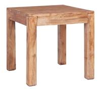 vidaXL Table basse 53x50x50 cm bois d'acajou massif