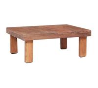 Table Basse 60 X 45 X 23 Cm Bois De Récupération Solide - Vidaxl Marron