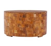 vidaXL Table basse 60x60x35 cm Bois de teck massif