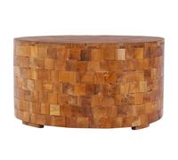 vidaXL Table basse 60x60x35 cm Bois de teck massif Brun